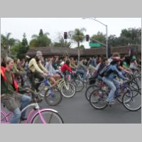 Critical Mass Ride - Isla Vista to Peace Rally - 17 March 2007