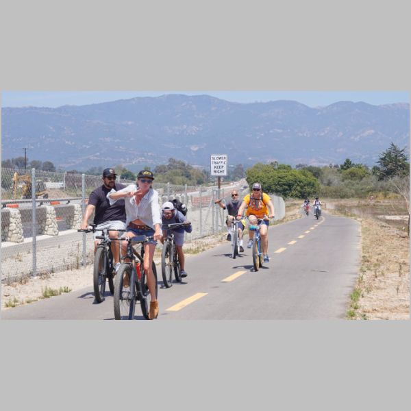 Bike Path Along Highway 217