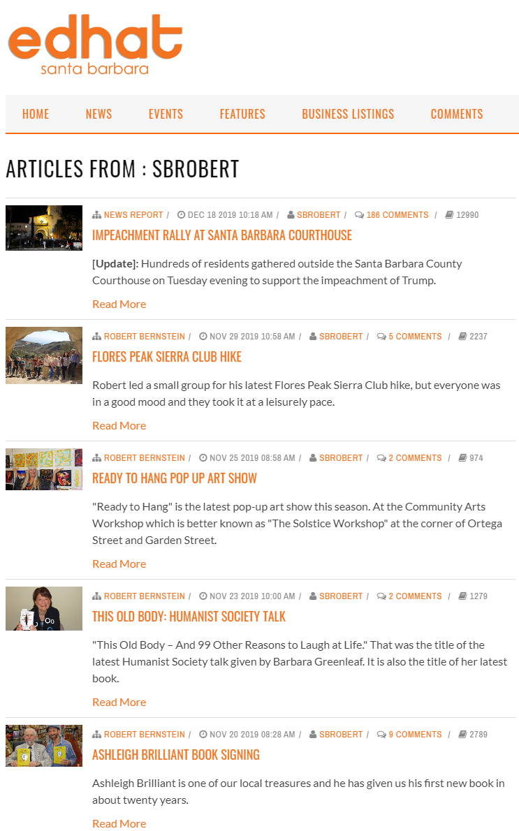 Robert's News Reporting!
